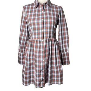 Rachel Antonoff MacDonald Plaid Shirtdress